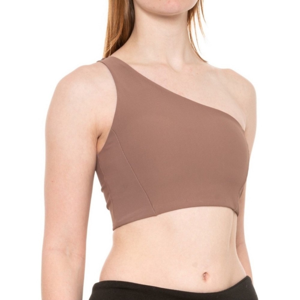 Wilo Asymmetrical Ribbed Bra